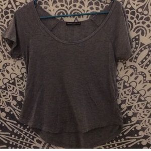 Grey Brandy Top